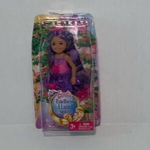 Barbie Endless Hair Kingdom Doll with Purple Hair